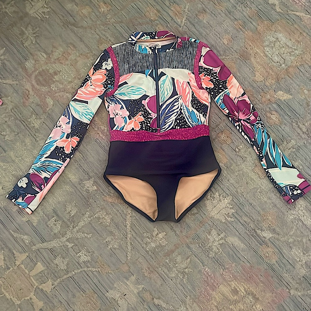 Athleta Girl one piece swimsuit size 14